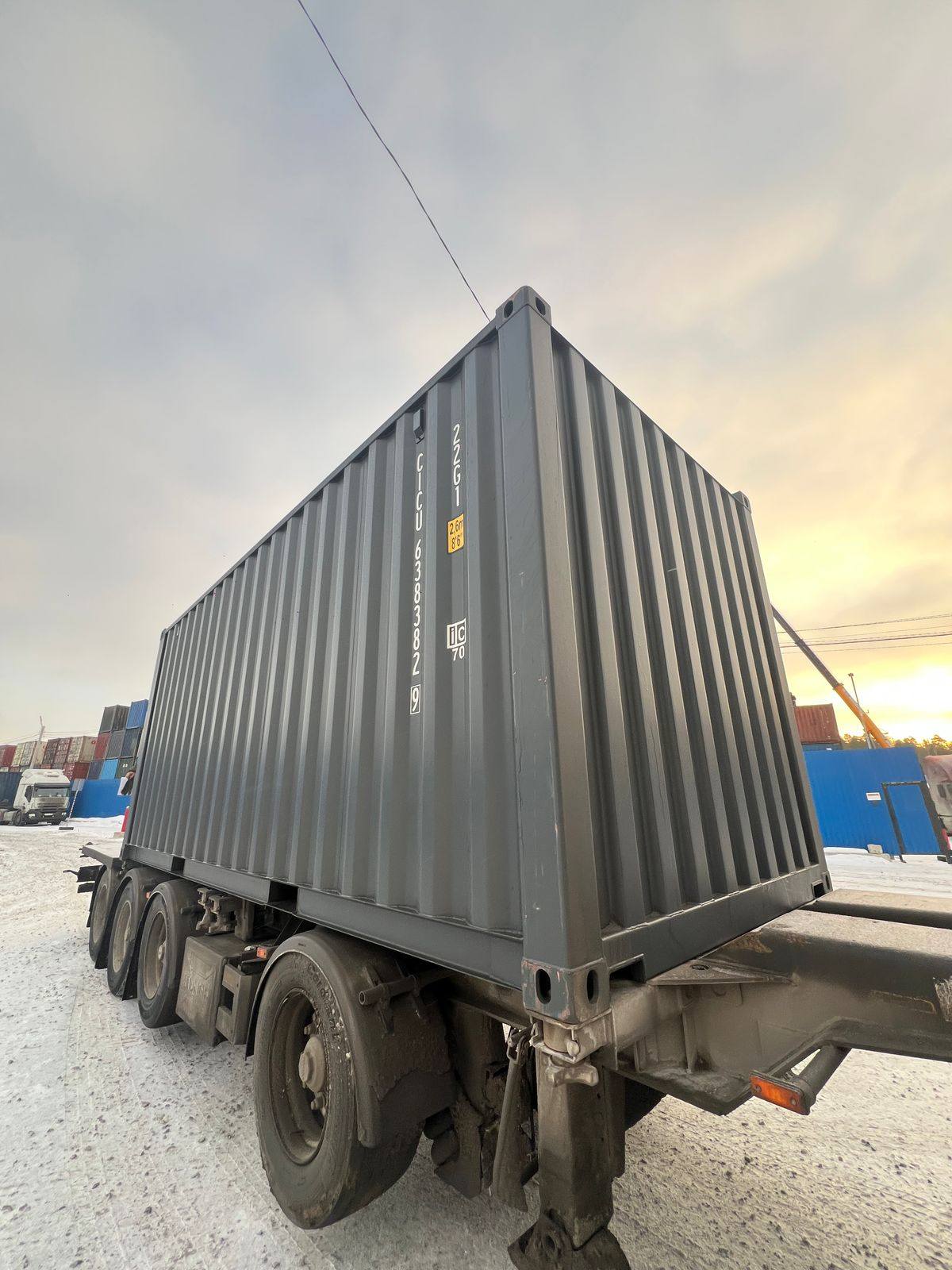 Морской контейнер CICU6383829